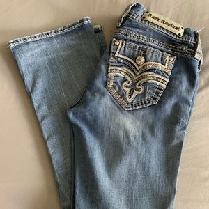 Rock Revival Vien Boot Cut Jeans Size 30